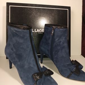 KARL LAGERFELD PARIS 6.5 MONA NAVY